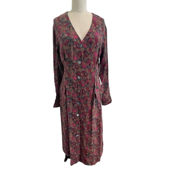 EQUIPMENT TEODORA ARCHIVAL SILK FLORAL DRESS - Picture 6 of 16